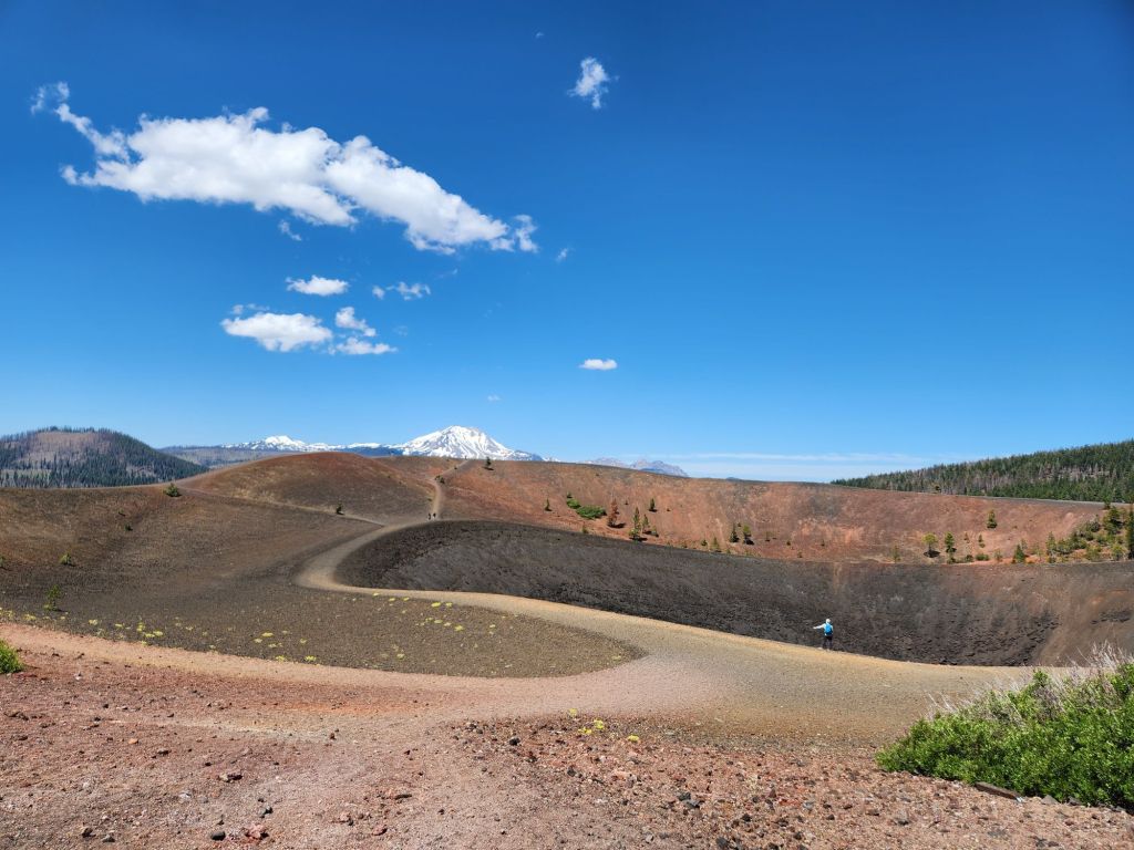 Jon-David on cinder cone