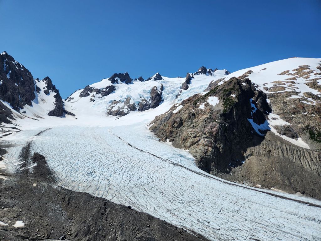 Blue glacier