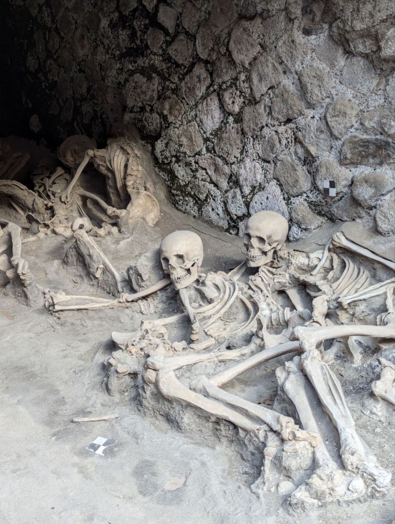Skeleton at Herculaneum