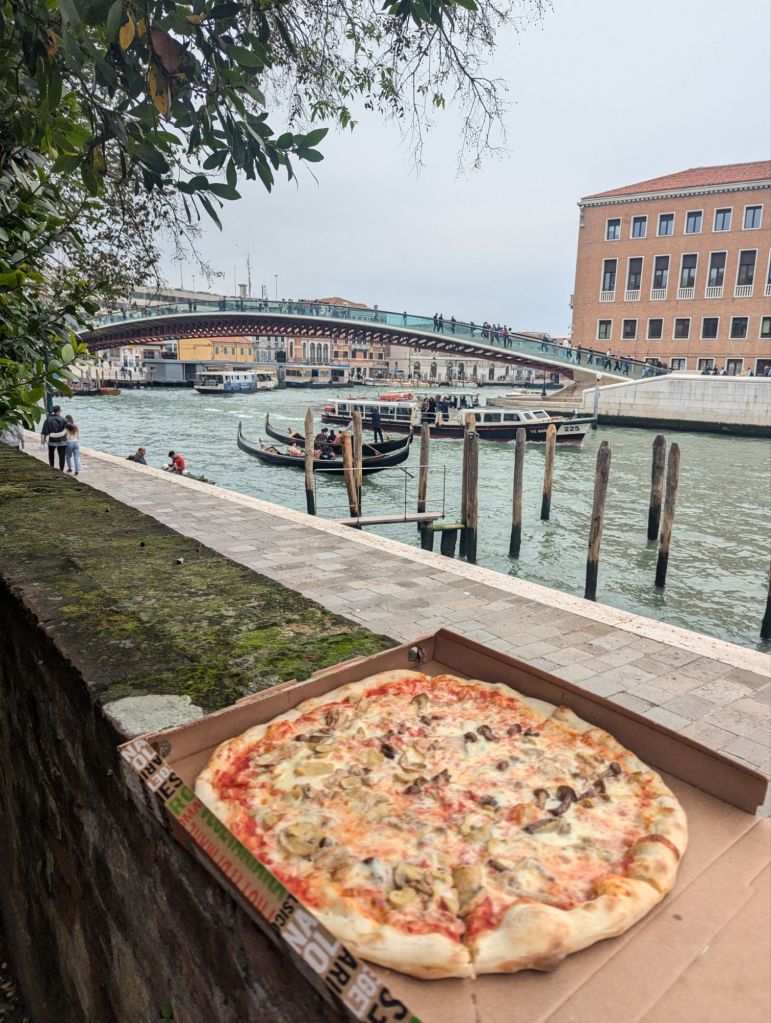 Pizza in Venice
