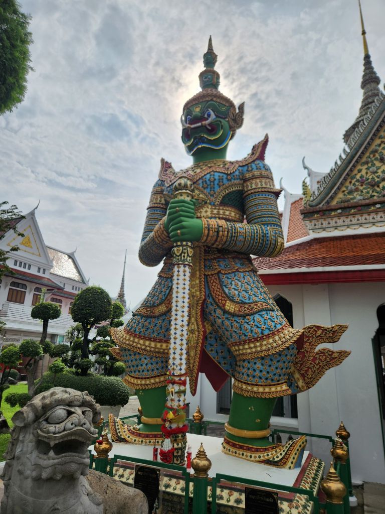 Green demon in way Arun