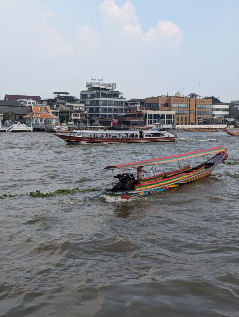 Water ferry and longtail