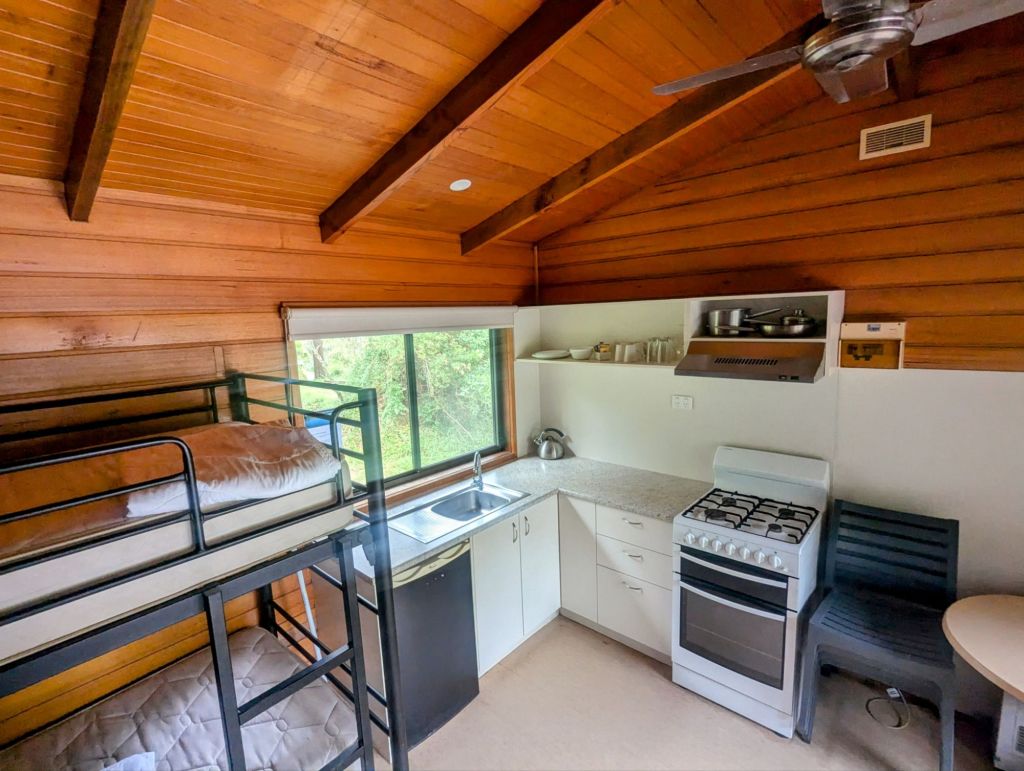 Our little bunkhouse in Wilson's Promontory